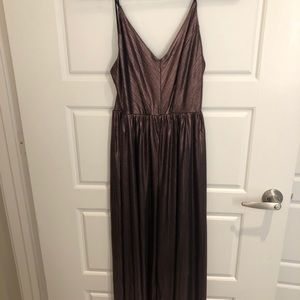 Urban Outfitters metallic jumpsuit - medium
